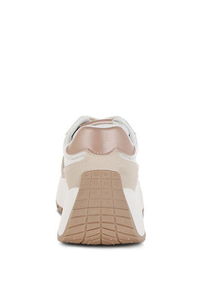 Chloe Chunky Anti-Skid Lace-Up Sneakers