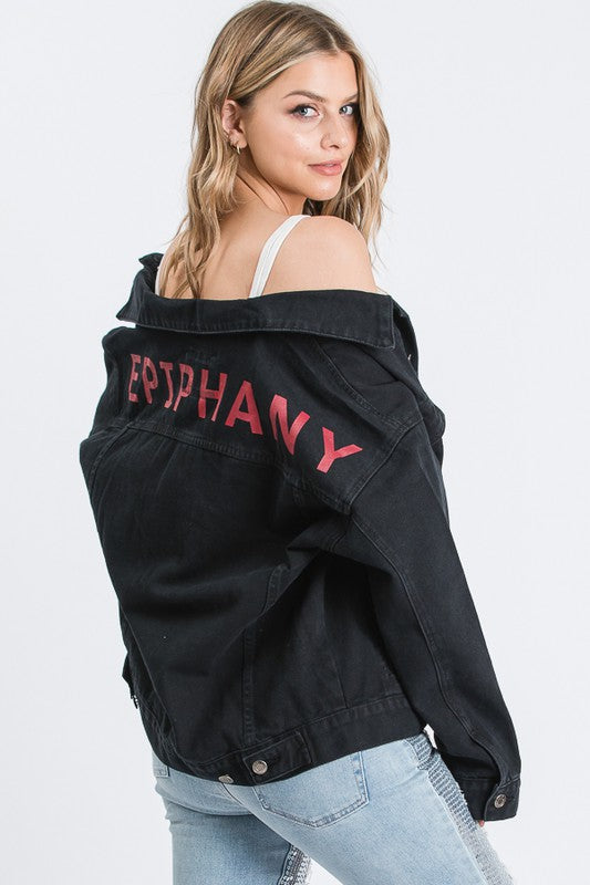"EPIPHANY" Oversized Jacket