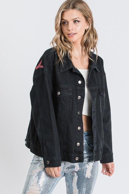 &quot;EPIPHANY&quot; Oversized Jacket