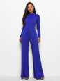 Double Pleated Wide Leg Jumpsuit