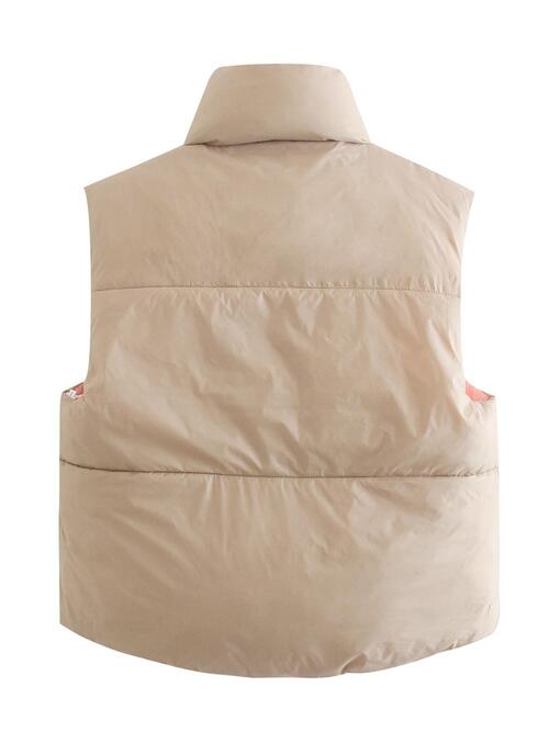 Renee Reversible Zip Up Vest