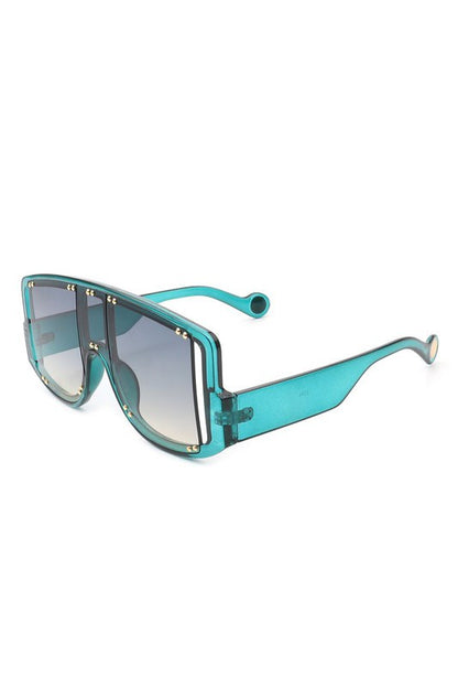 Square Oversize Shield Visor Sunglasses