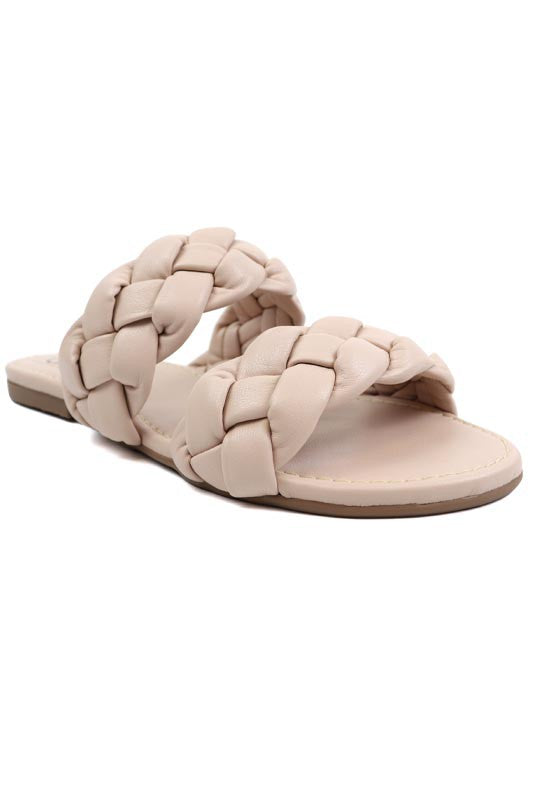 Double Braided Woven Slipper
