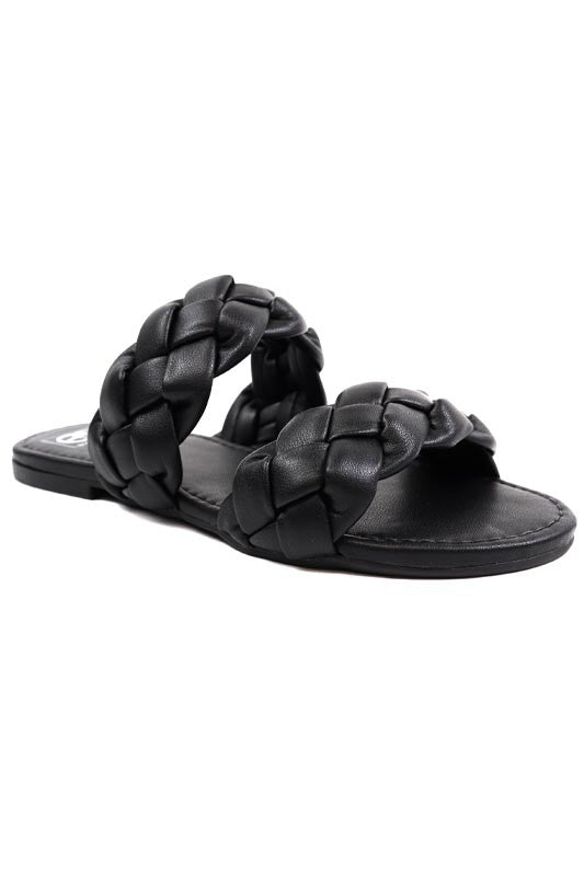 Double Braided Woven Slipper