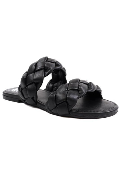 Double Braided Woven Slipper