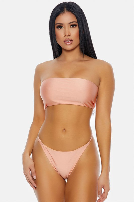 Bandeau Swim Set