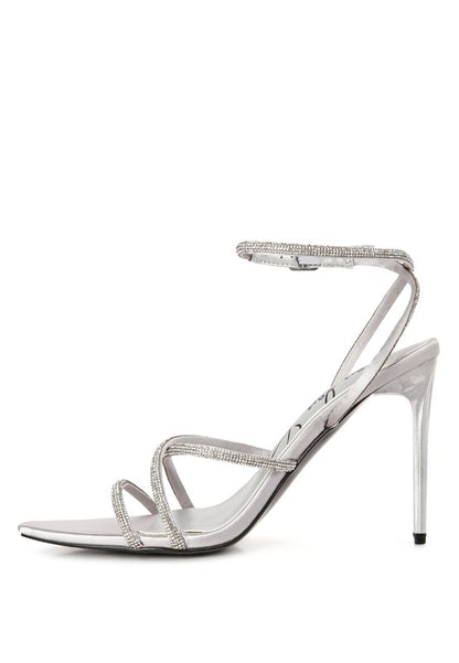 Airie Diamante Strap Stiletto Heels