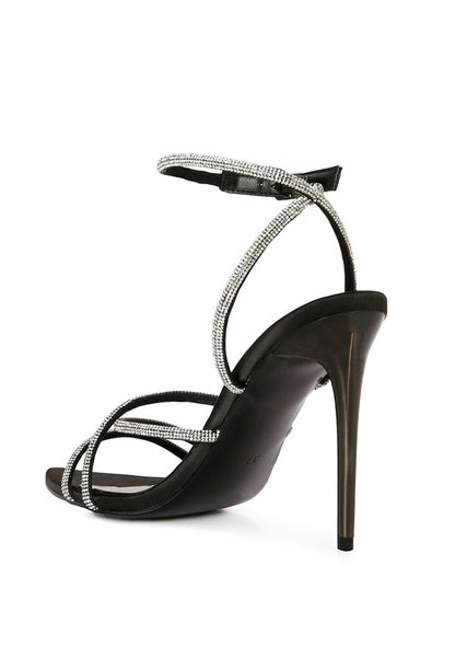 Airie Diamante Strap Stiletto Heels