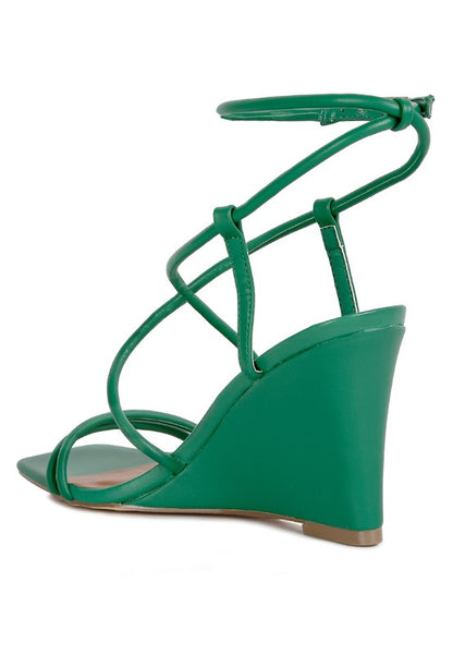 Ankle Strap Wedge Sandals