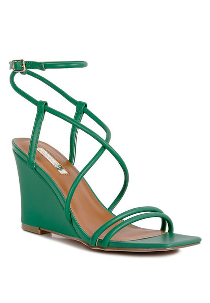 Ankle Strap Wedge Sandals