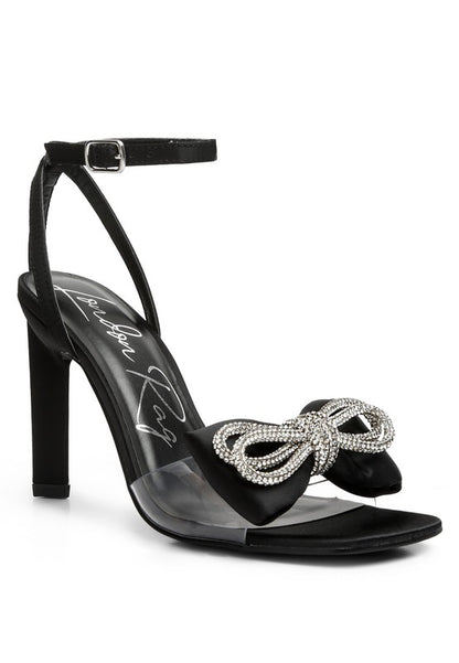 Etherium Bow Heeled Sandals