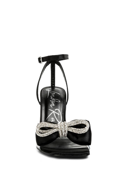 Etherium Bow Heeled Sandals