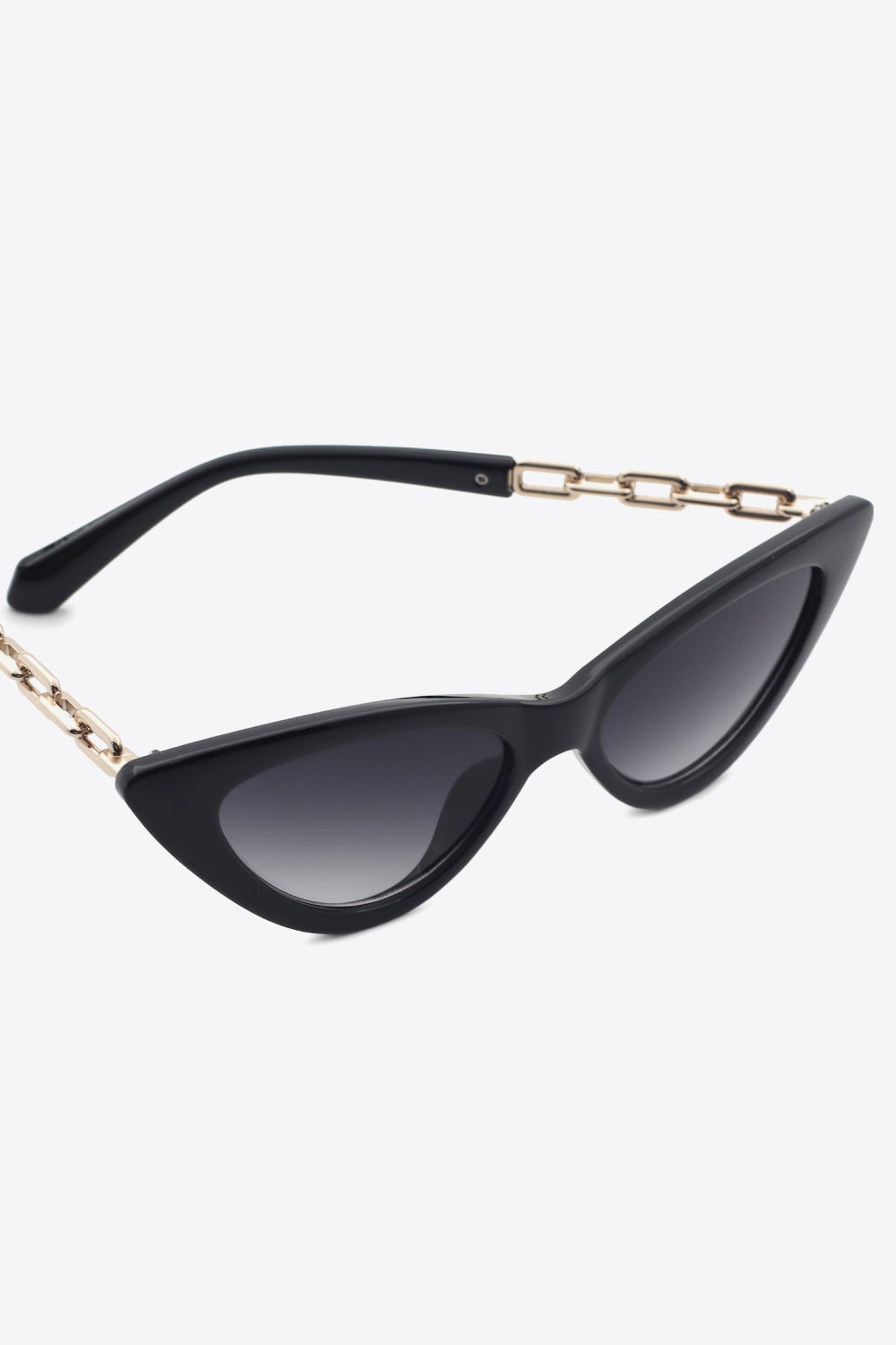 Janyne Chain Detail Cat-Eye Sunglasses