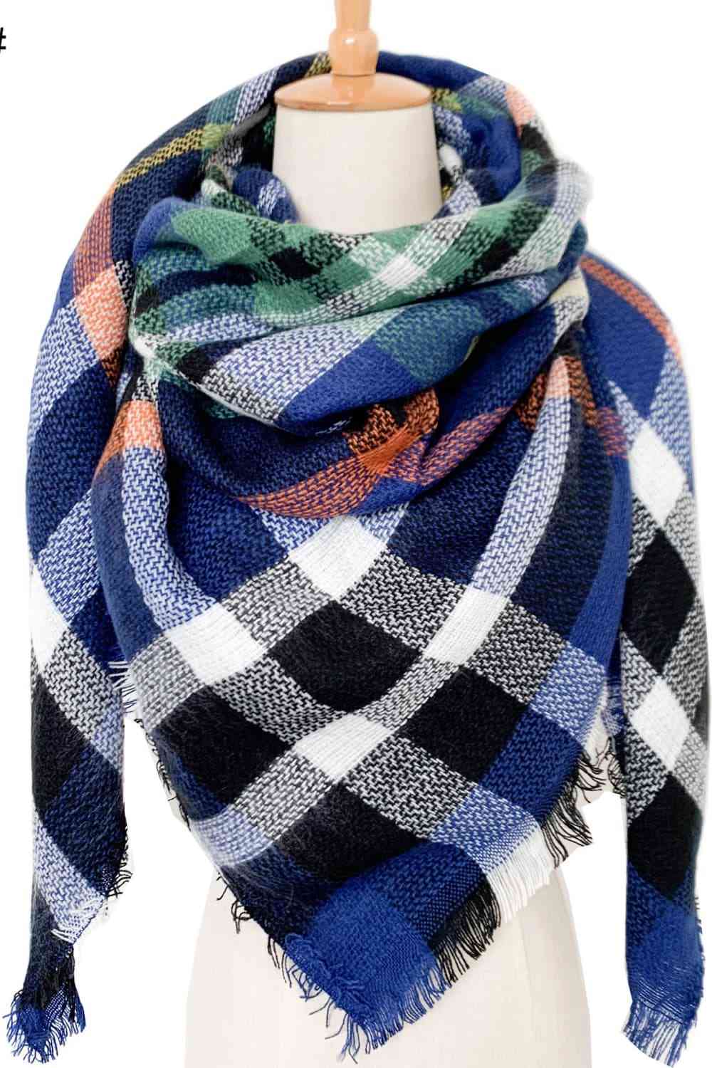 Pauline Plaid Scarf