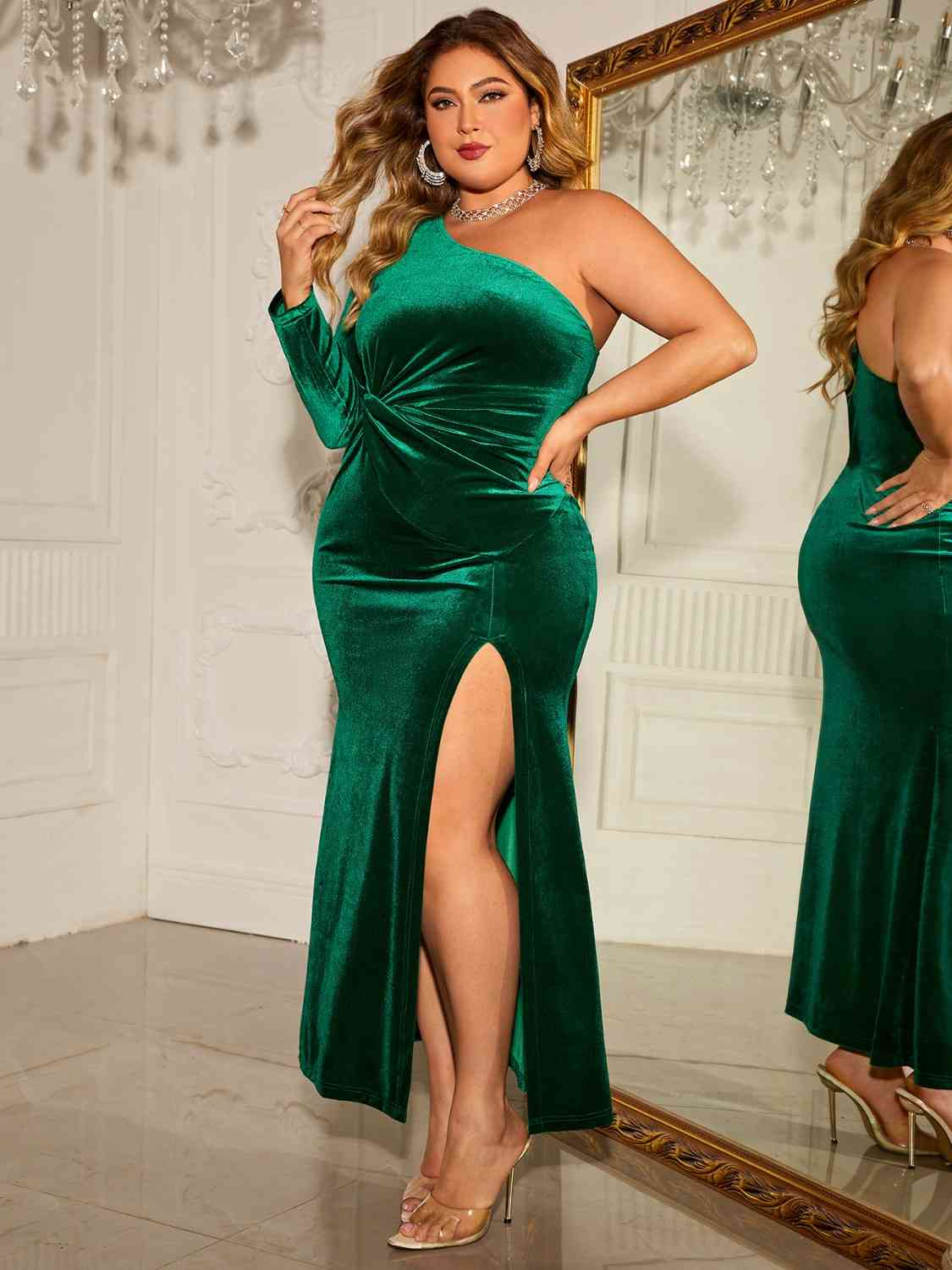 Taylor Twisted One Shoulder Dress