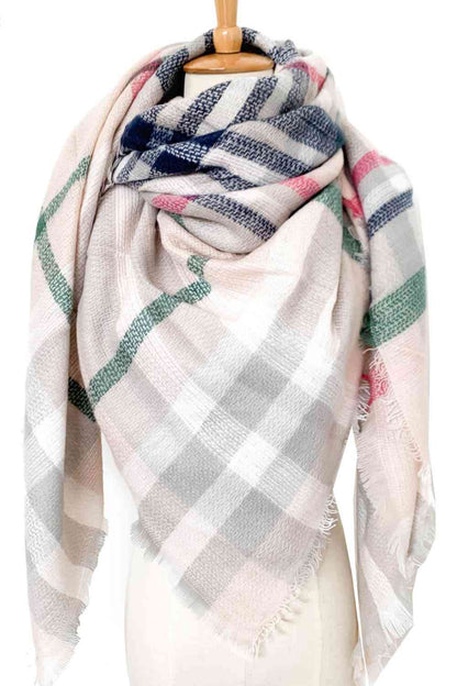 Pauline Plaid Scarf