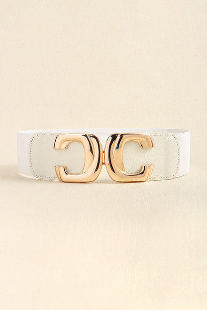 Zinc Alloy Elastic Wide Belt