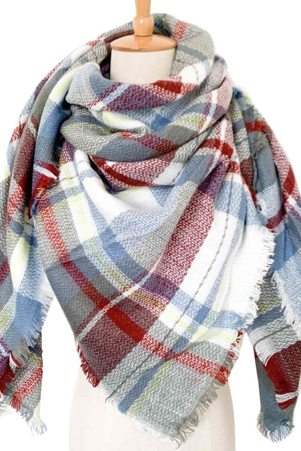 Pauline Plaid Scarf