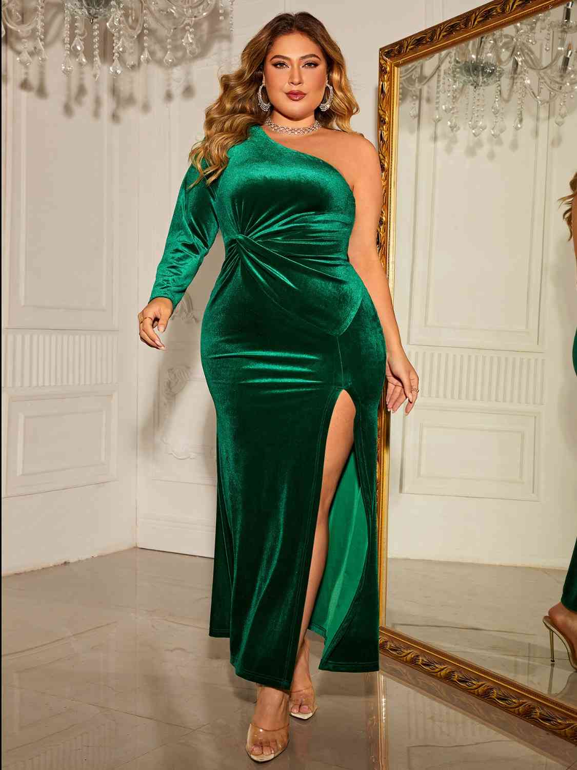 Taylor Twisted One Shoulder Dress