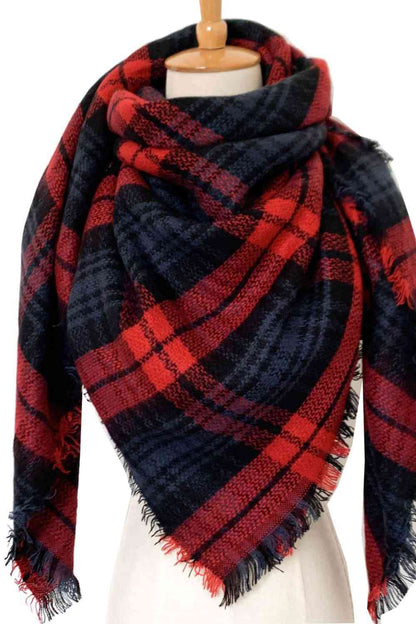 Pauline Plaid Scarf