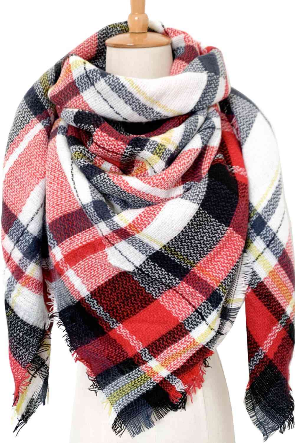 Pauline Plaid Scarf