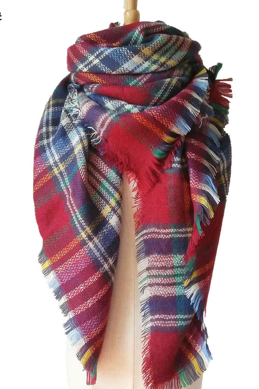 Pauline Plaid Scarf