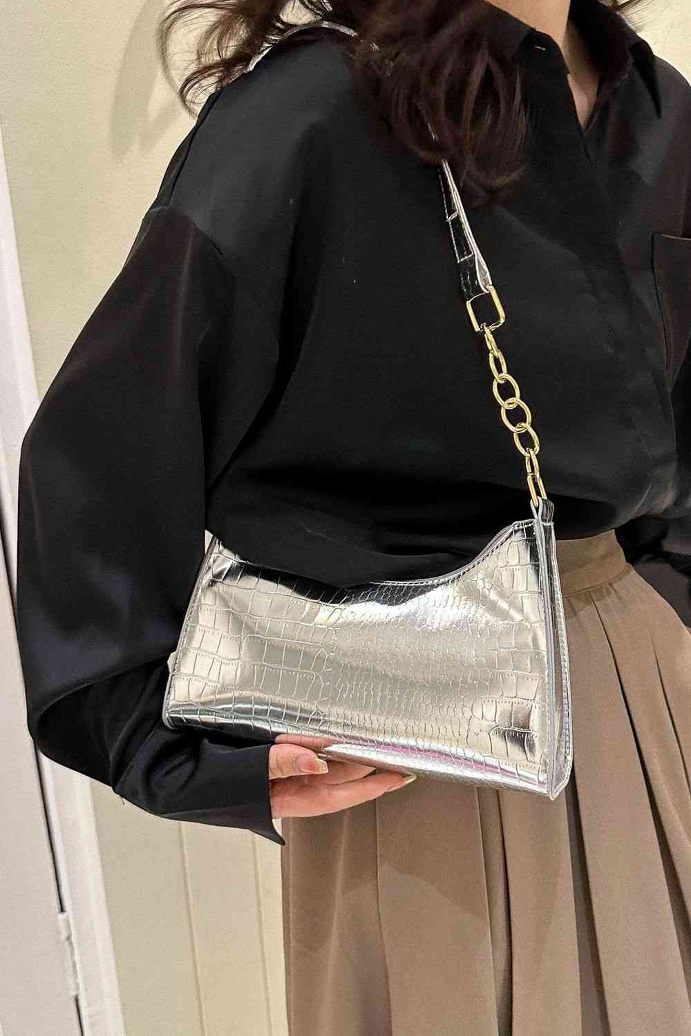 Elise Leather Shoulder Bag