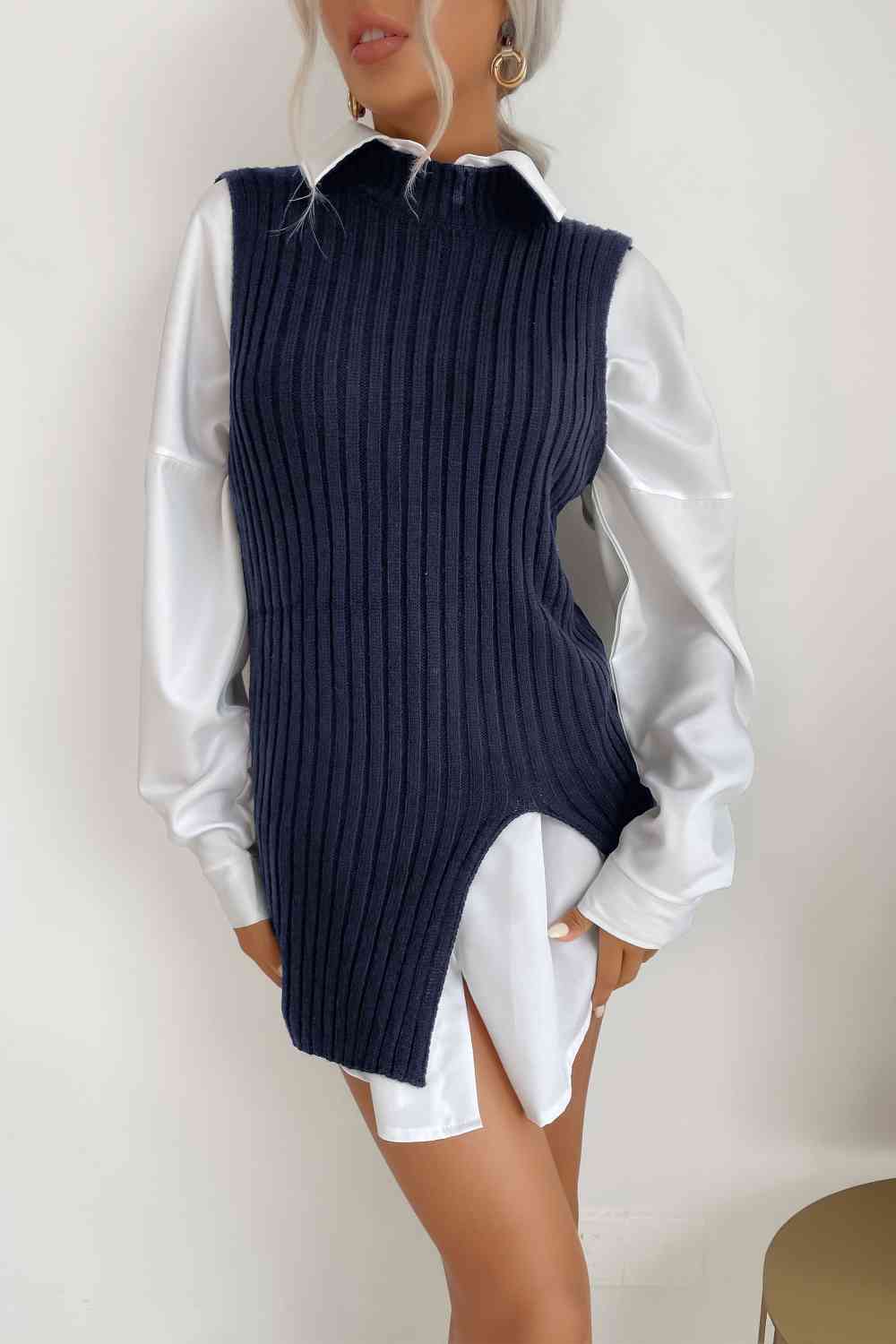 Katherine Sweater Vest Dress