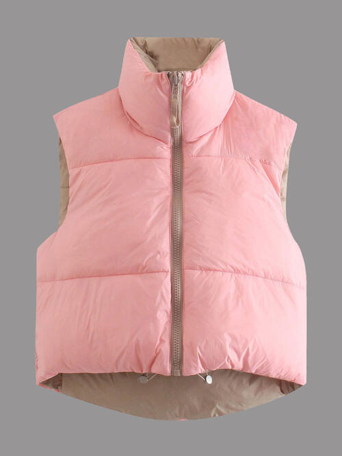 Renee Reversible Zip Up Vest