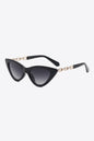 Janyne Chain Detail Cat-Eye Sunglasses