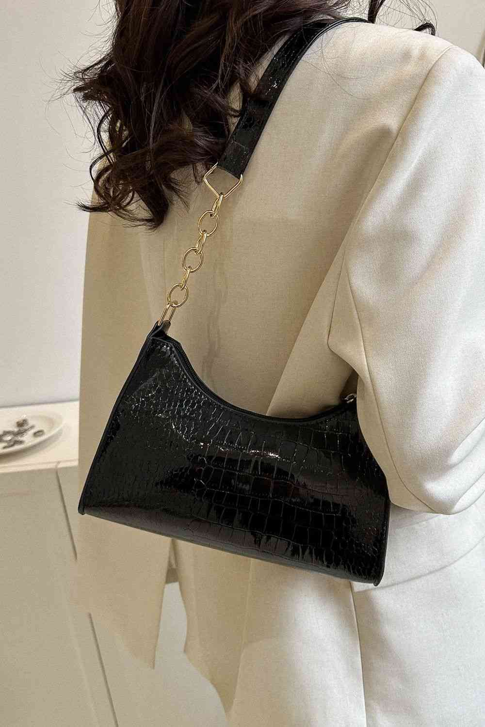 Elise Leather Shoulder Bag