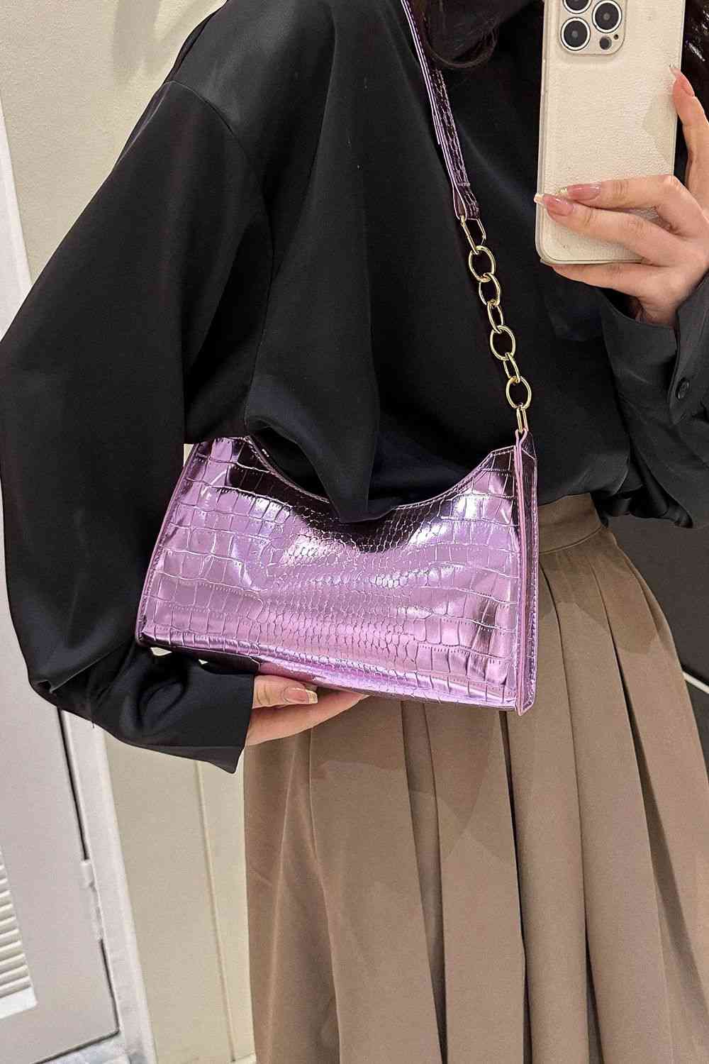 Elise Leather Shoulder Bag