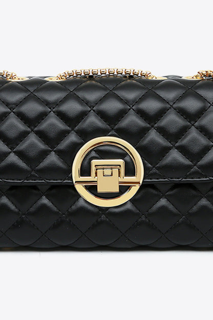 Woven Leather Crossbody Bag