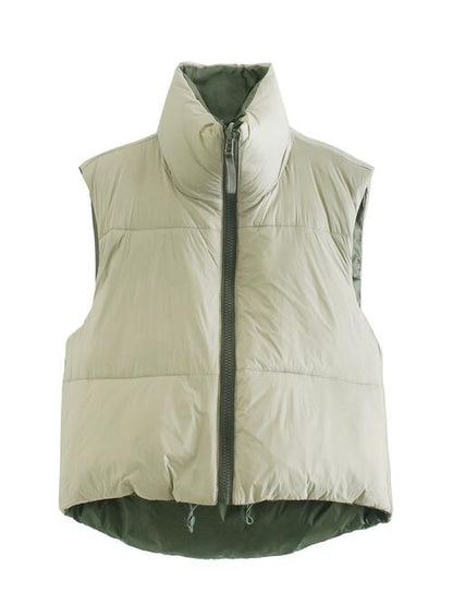 Renee Reversible Zip Up Vest