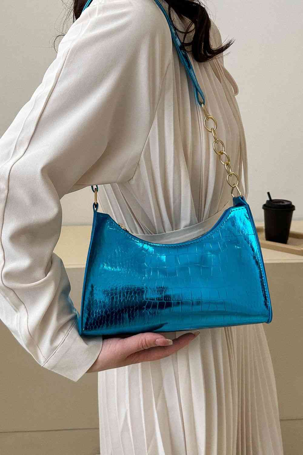 Elise Leather Shoulder Bag