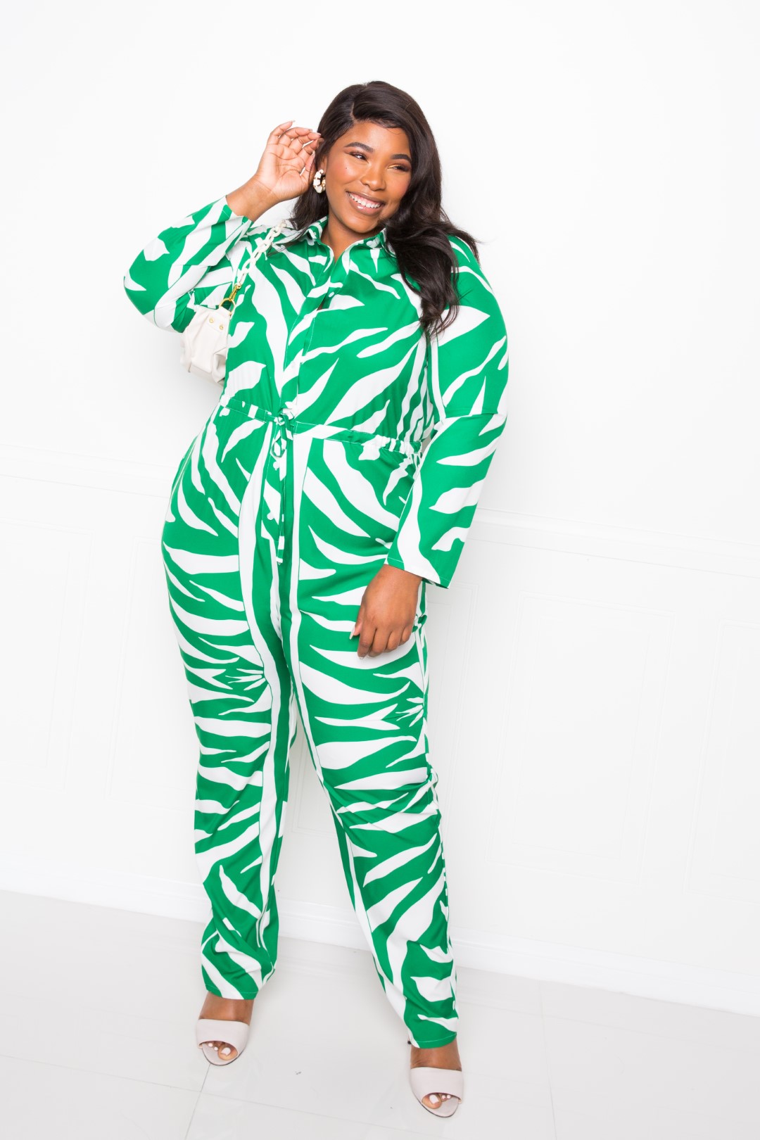 Tie Waist Jumpsuit