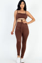 Tie Front Cut Out Jumpsuit