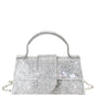 Allover Rhinestone Frame Bag