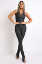 Cargo Halter Jumpsuit