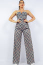 Brit Wide Leg Pants Set