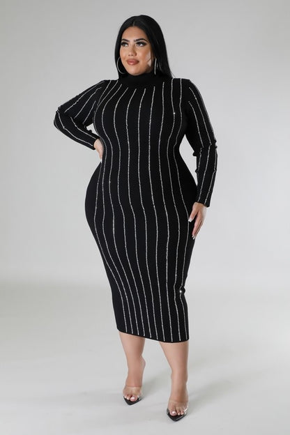 Tati Turtleneck Bodycon Dress