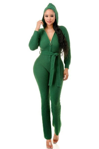 Rae Monroe Hooded Jumpsuit