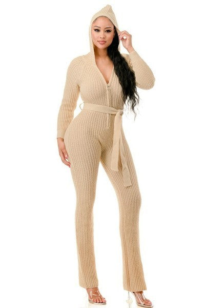 Rae Monroe Hooded Jumpsuit