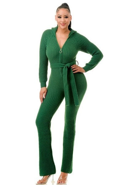 Rae Monroe Hooded Jumpsuit