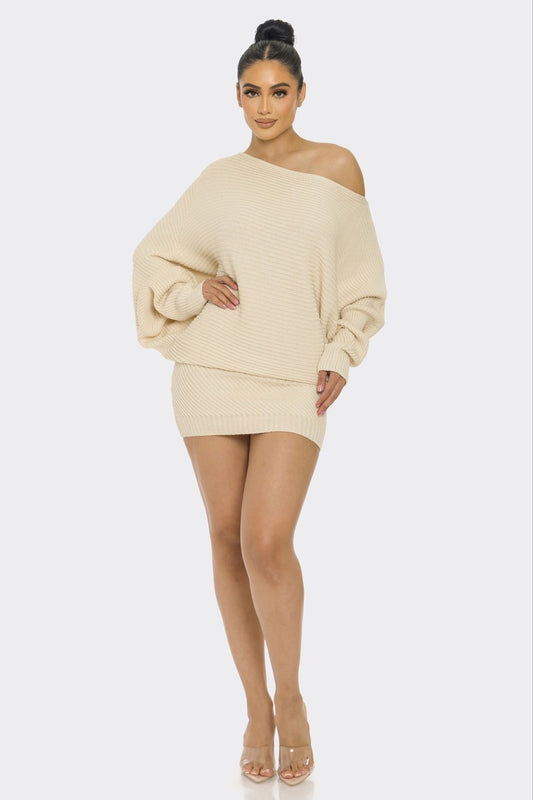 Sonya Mini Sweater Dress