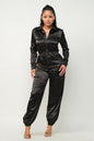 Fran Front Zipper Pockets Jumpsuit