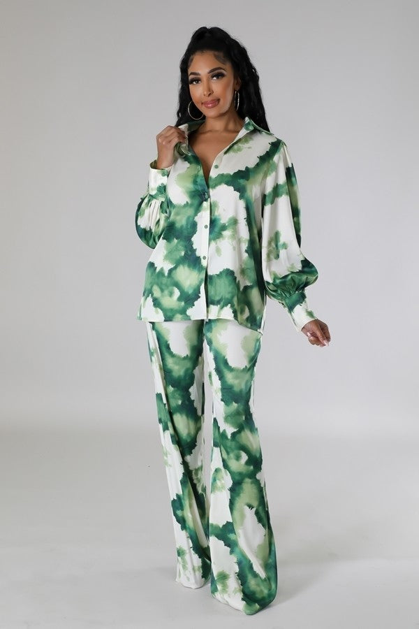 Harmony High Waist Pants Set