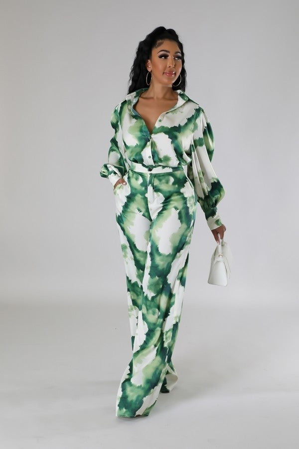 Harmony High Waist Pants Set