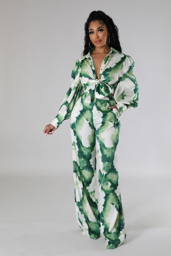 Harmony High Waist Pants Set