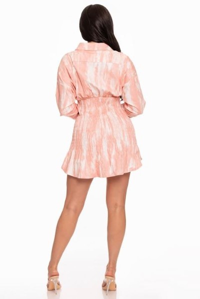 Tia Tie Dye Mini Dress